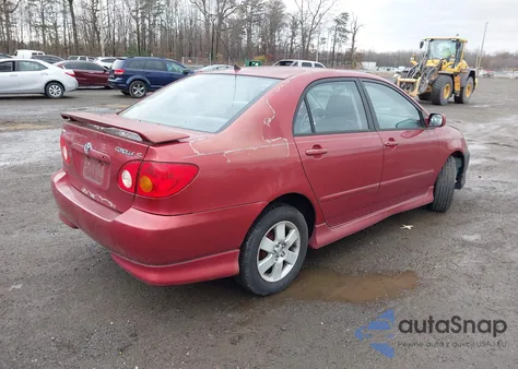 2003 Toyota Corolla S z USA, uszkodzony, nr VIN 2T1BR32EX3C165086